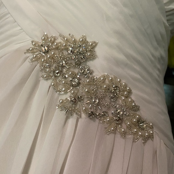 Moonlight Wedding Dress Sz 8. NWT - Picture 3 of 10